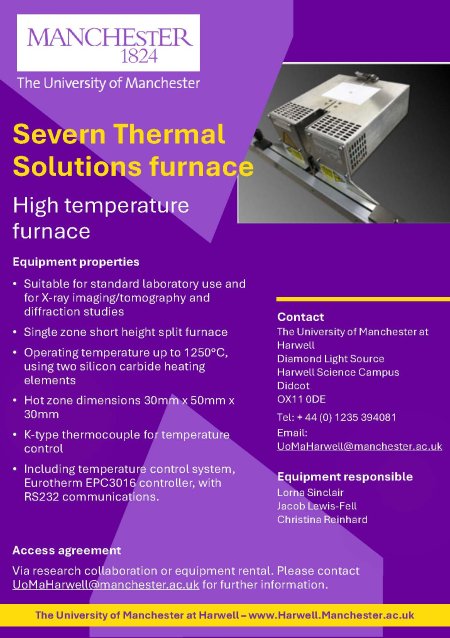 Flyer for high temperature furnace